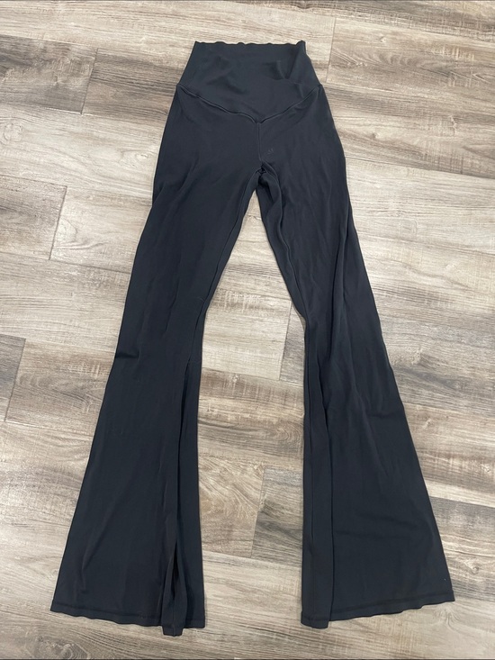 Pants - Black High-Waist Flared Yoga Pants